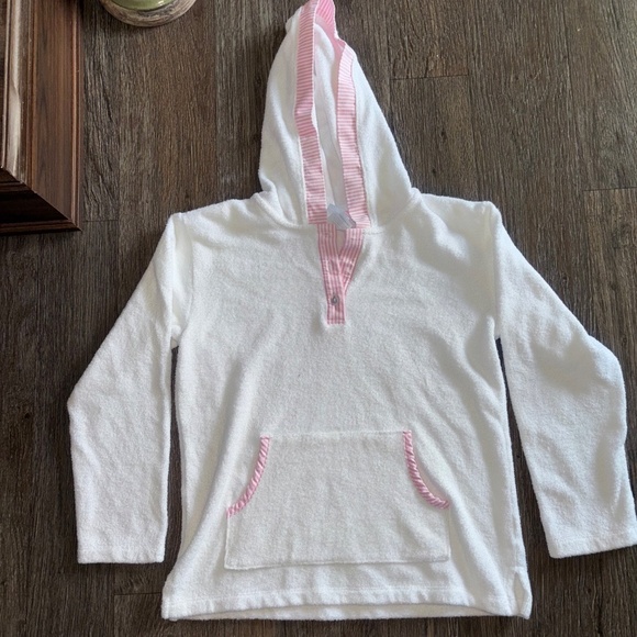 Bella Bliss size 8 terry swim cover (EUC) and shorts (new) - Picture 3 of 7